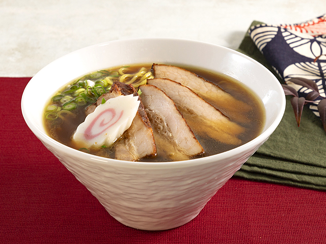 味自慢 煮干しと鶏ガラＷスープチャーシュー麺